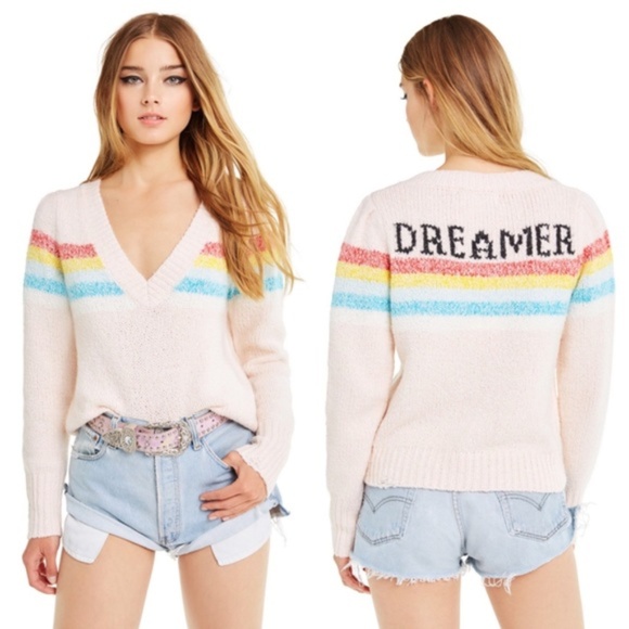 Wildfox Sweaters - Wildfox Dreamer Marcel Sweater NWT SZ S